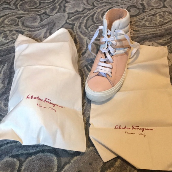 Ferragamo sneakers. Retail at $550 - Picture 4 of 4